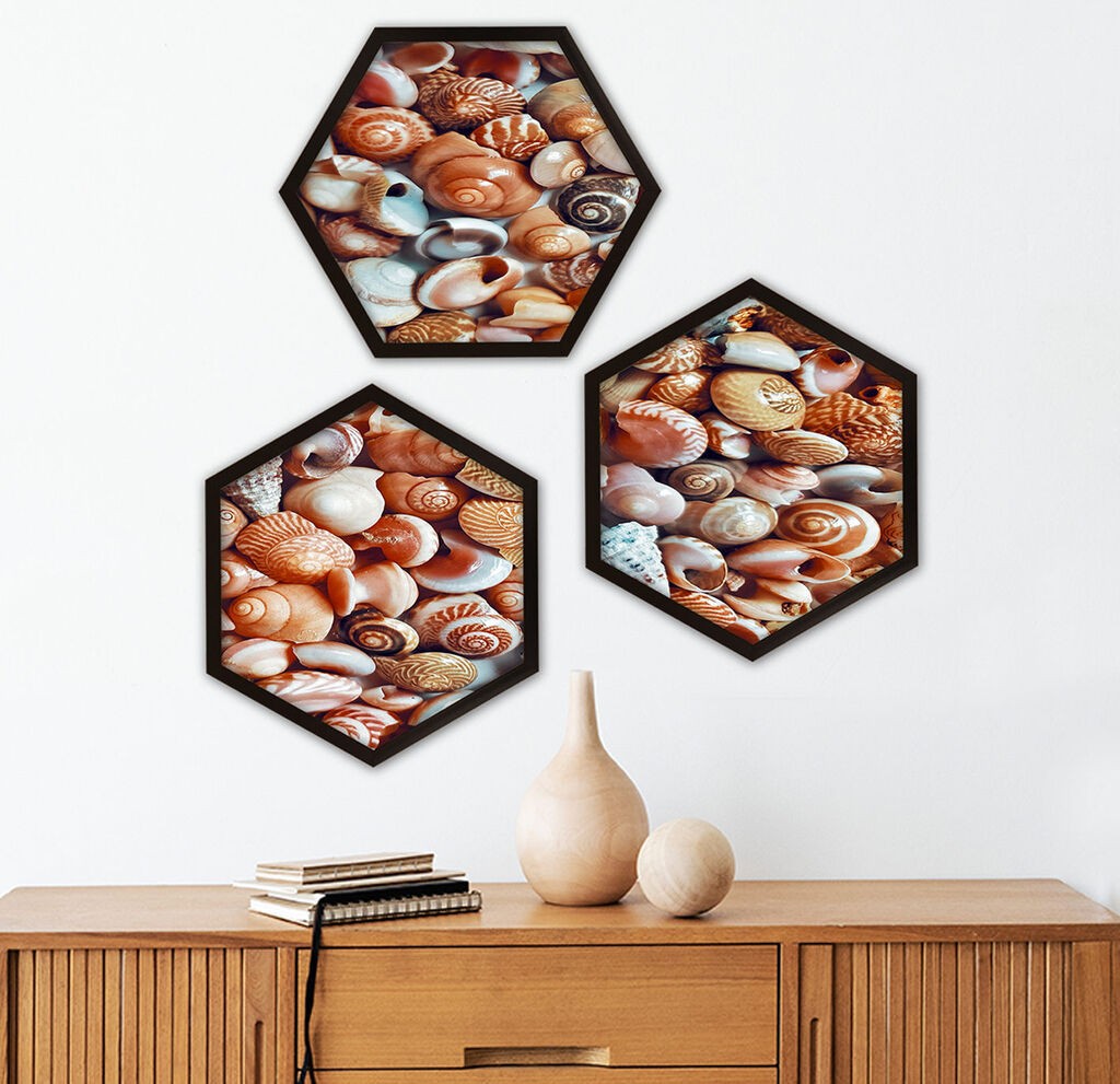 Wallity Uokvirena slika 6GEN1366, 35x35 cm, 3 dijela