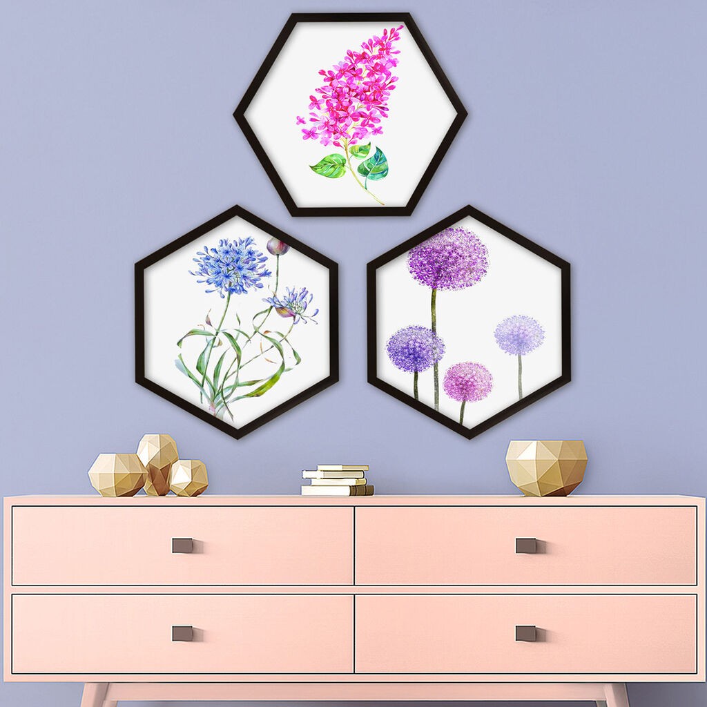 Wallity Uokvirena slika 6GEN64546, 35x35 cm, 3 dijela