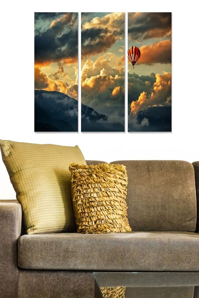 Wallity slika MDF1014456, 70x50 cm, 3 dijela