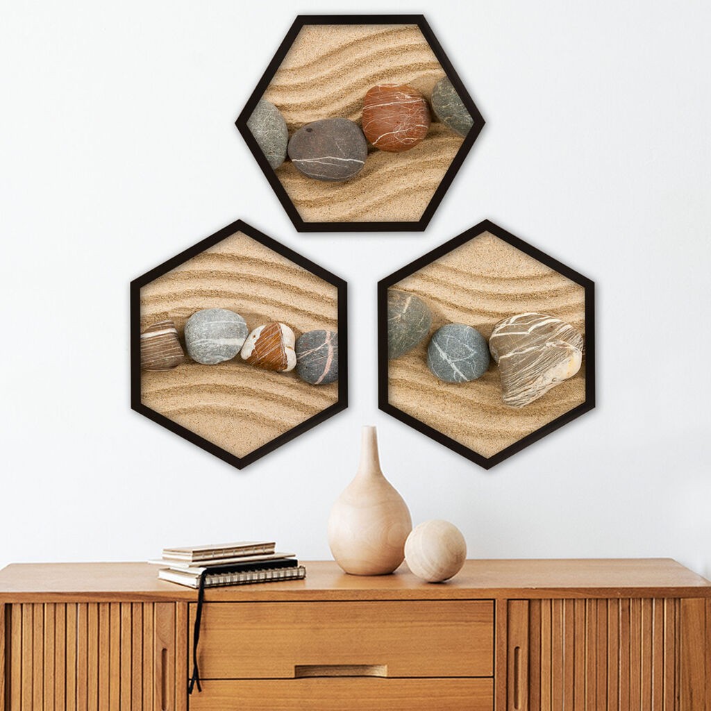 Wallity Uokvirena slika 6GEN150269, 35x35 cm, 3 dijela