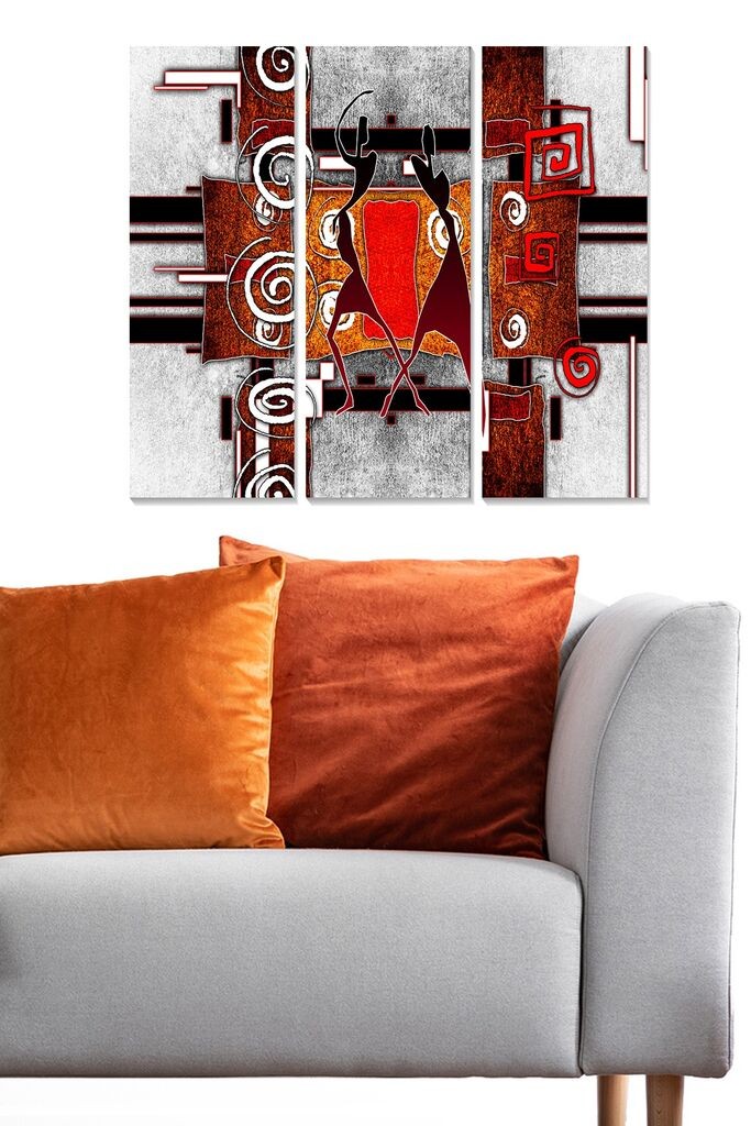 Wallity slika MDF1032088081, 70x50 cm, 3 dijela