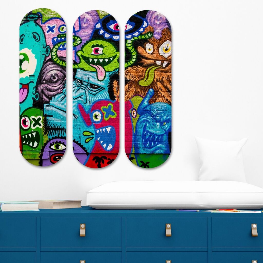 Wallity slika 3KY3797, 70x70 cm, 3 dijela