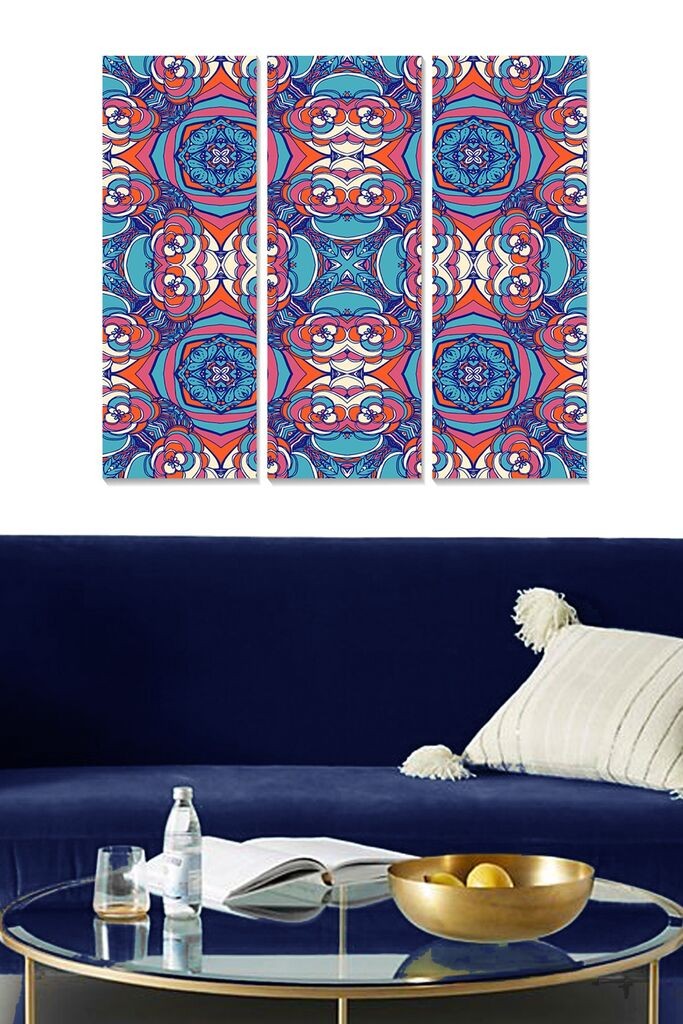 Wallity slika MDF103830358, 70x50 cm, 3 dijela