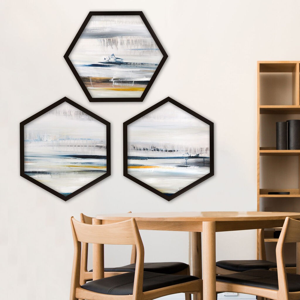 Wallity Uokvirena slika 6GEN760119451, 35x35 cm, 3 dijela