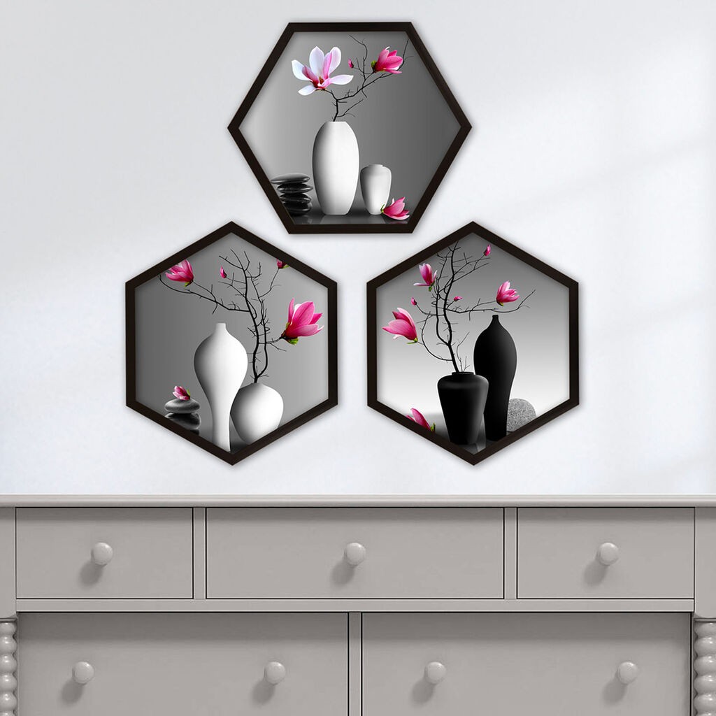 Wallity Uokvirena slika 6GEN172549391, 35x35 cm, 3 dijela