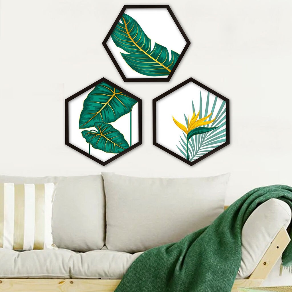 Wallity Uokvirena slika 6GEN4892664, 35x35 cm, 3 dijela