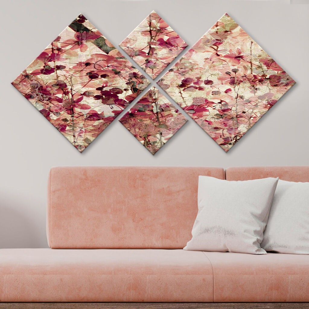 Wallity slika 4MDF4577294, 60x115 cm, 4 dijela