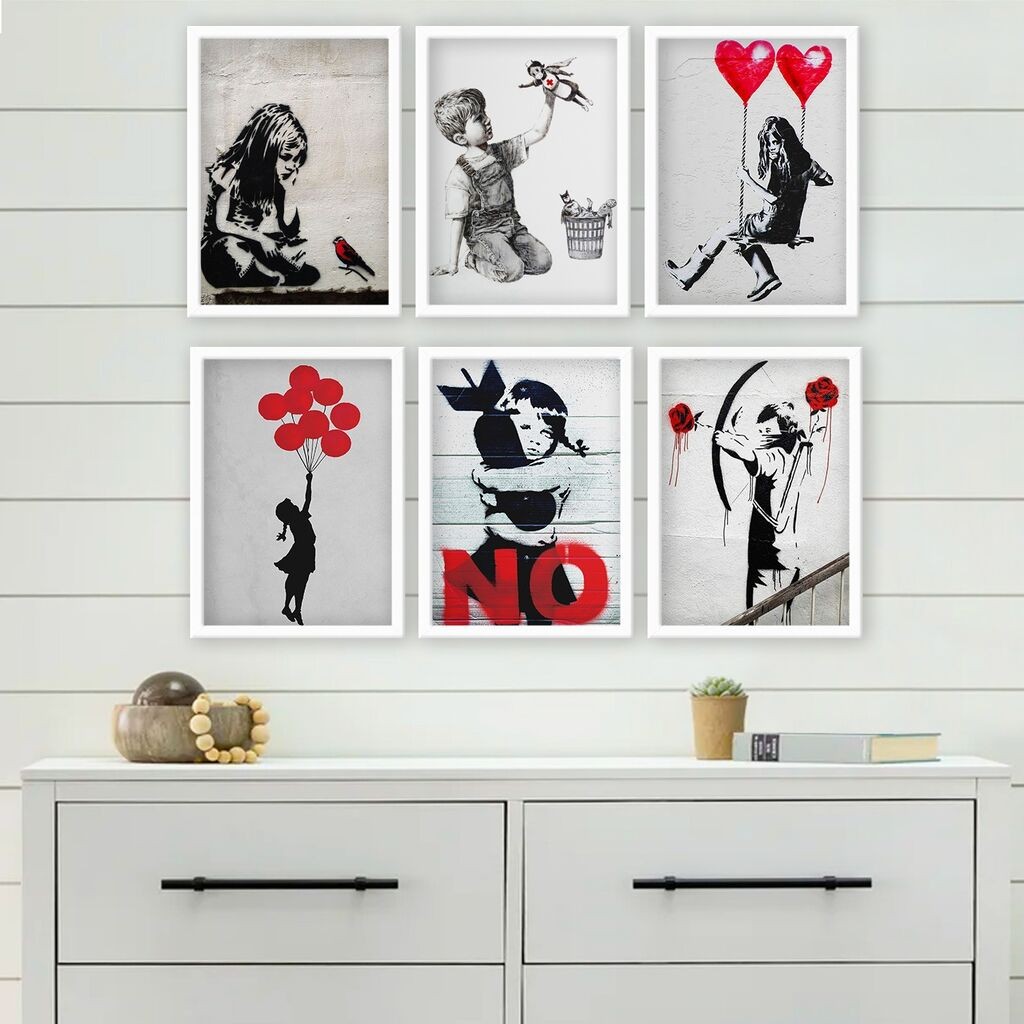 Wallity Uokvirena slika 6SC9628_2530, 25x30 cm, 6 dijelova