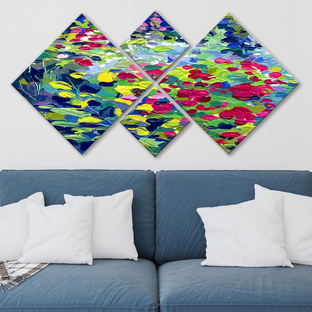 Wallity slika 4MDF85103236, 60x115 cm, 4 dijela