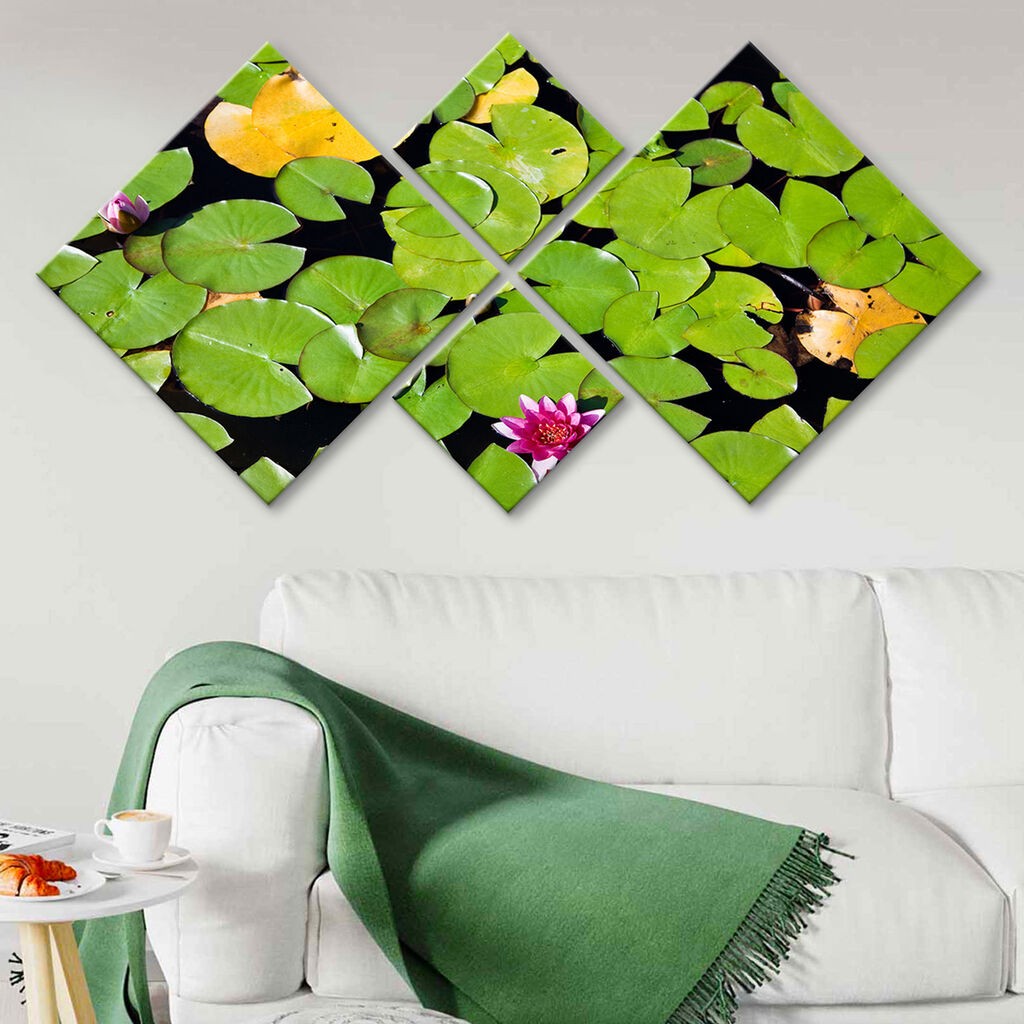 Wallity slika 4MDF35762329, 60x115 cm, 4 dijela