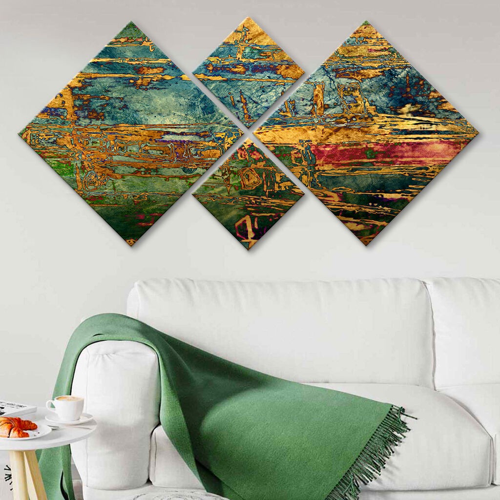 Wallity slika 4MDF10944245, 60x115 cm, 4 dijela