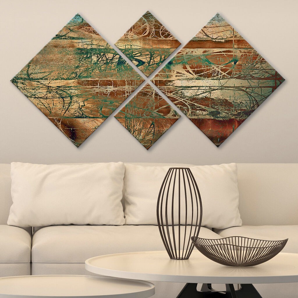 Wallity slika 4MDF741797314, 60x115 cm, 4 dijela