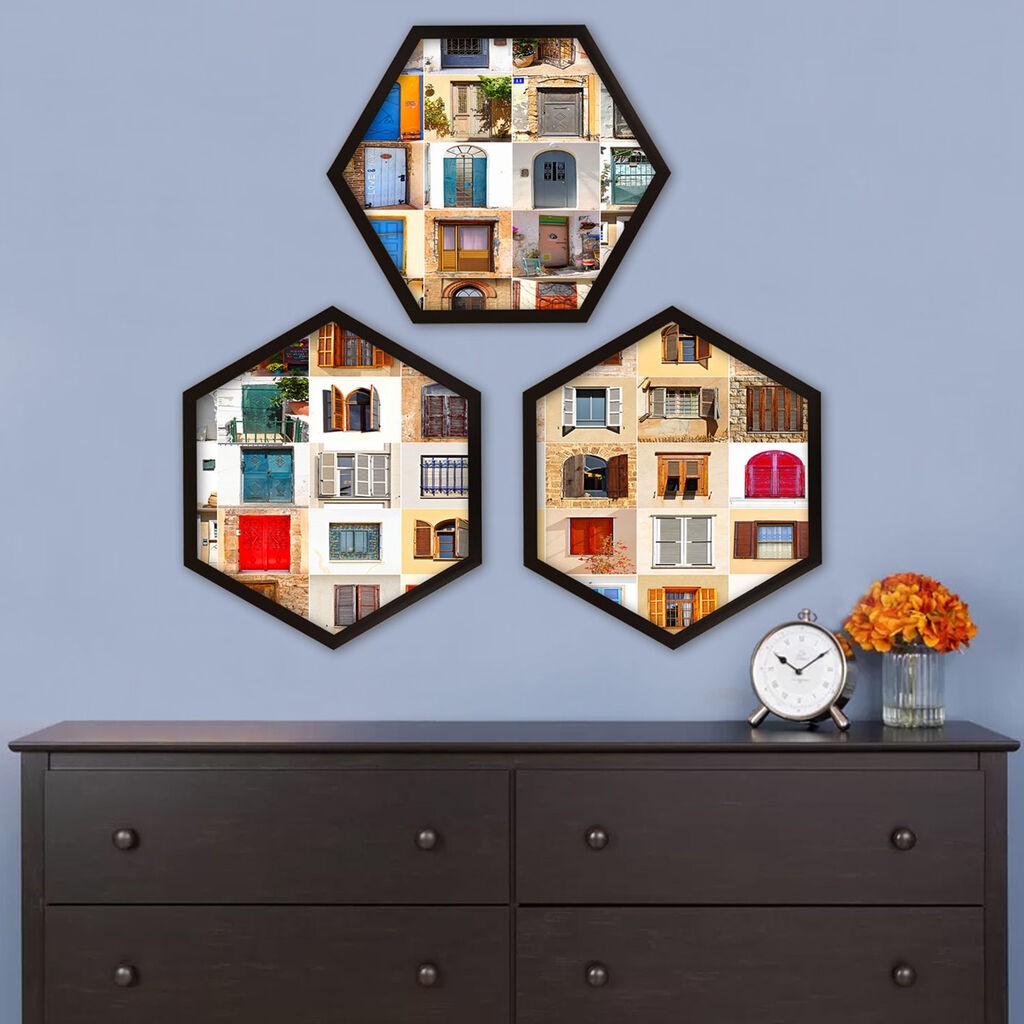 Wallity Uokvirena slika 6GEN1568428, 35x35 cm, 3 dijela