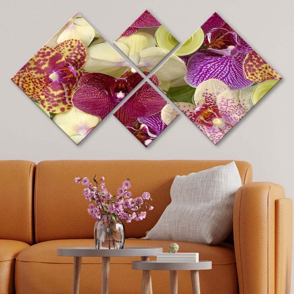 Wallity slika 4MDF27857242, 60x115 cm, 4 dijela