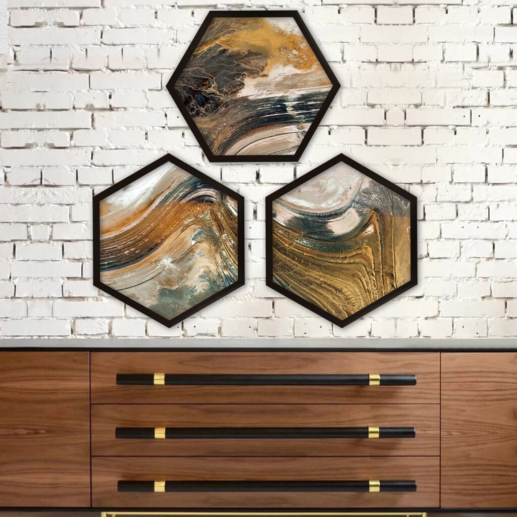 Wallity Uokvirena slika 6GEN110825714, 35x35 cm, 3 dijela