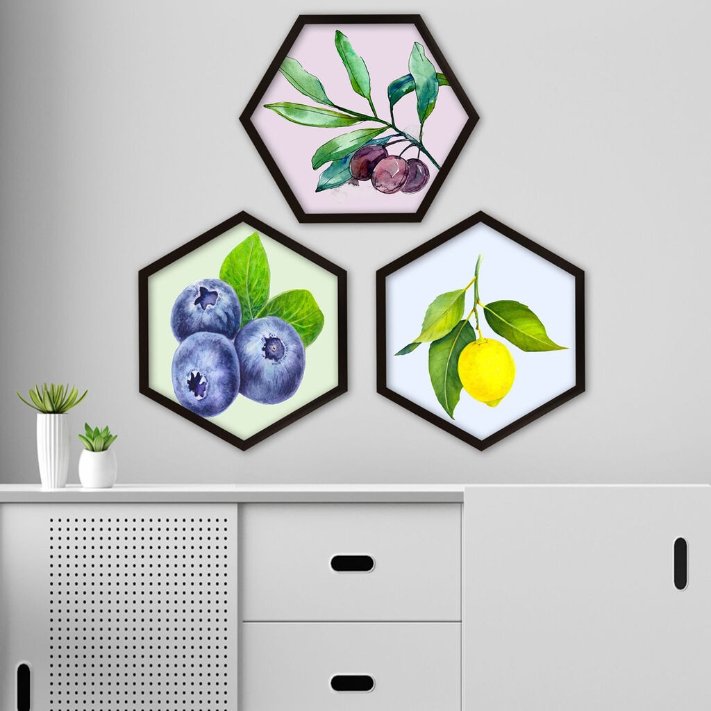 Wallity Uokvirena slika 6GEN230378016, 35x35 cm, 3 dijela