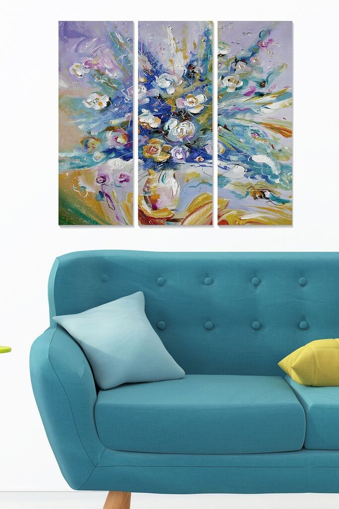 Wallity slika MDF1100705519, 70x50 cm, 3 dijela