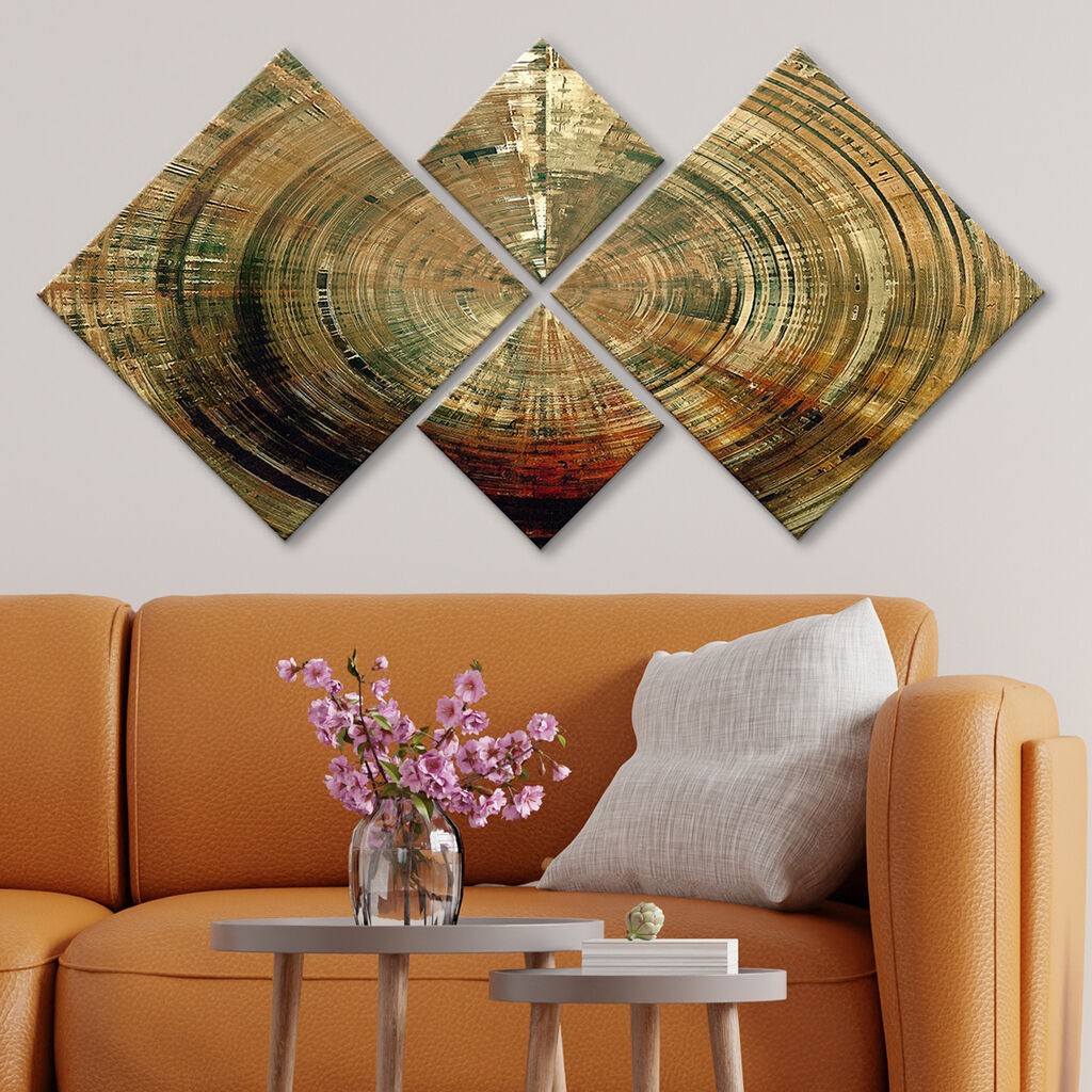 Wallity slika 4MDF428596315, 60x115 cm, 4 dijela