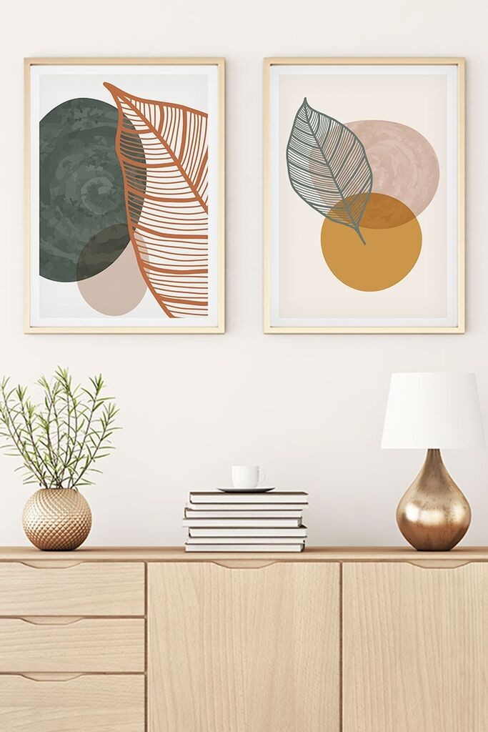 Uramljena slika Wallity Huhu47, 20x30 cm, 2 dijela