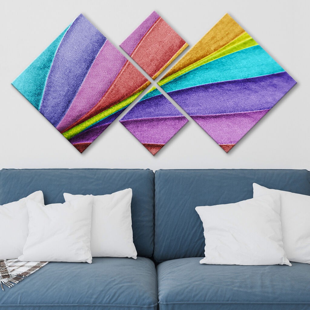 Wallity slika 4MDF112306427, 60x115 cm, 4 dijela