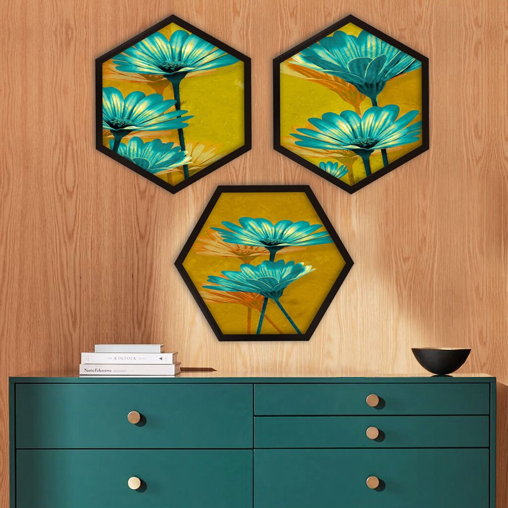 Wallity Uokvirena slika 6GEN170014, 35x35 cm, 3 dijela