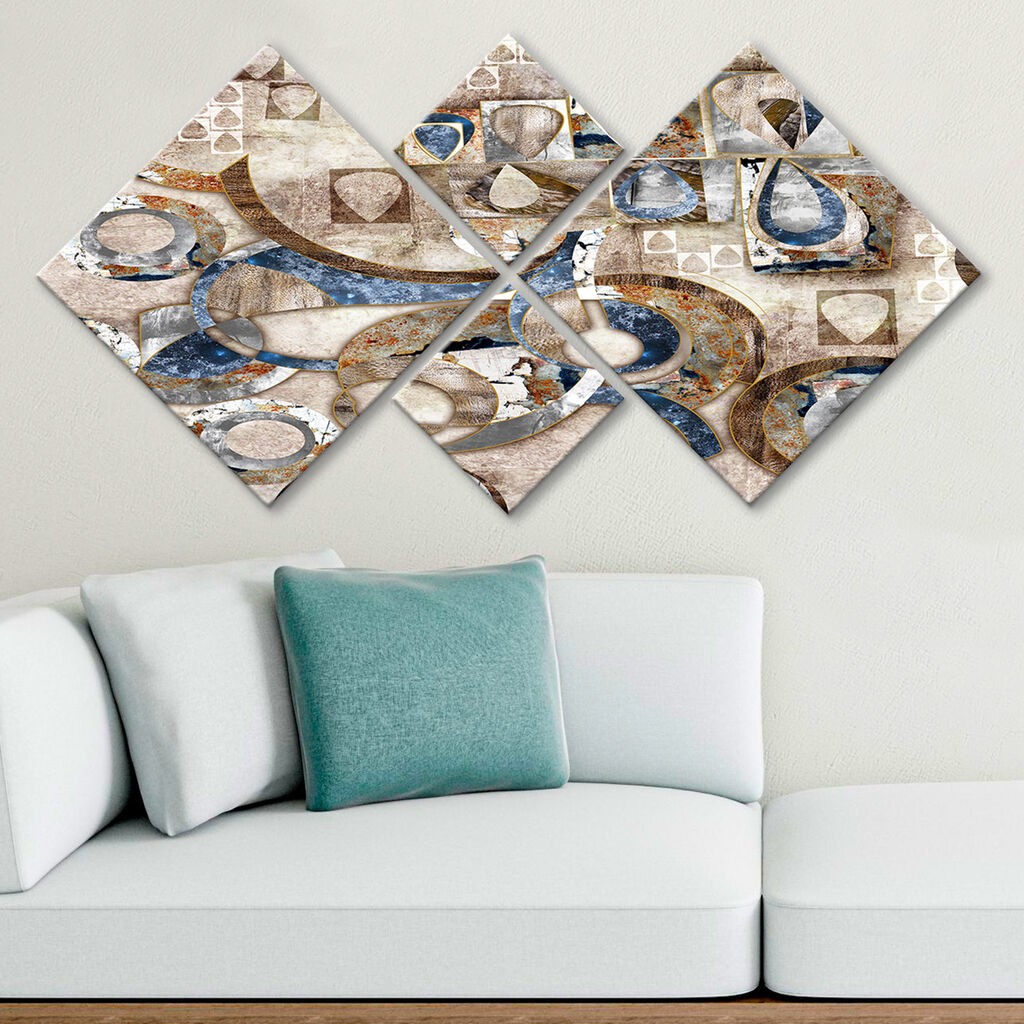 Wallity slika 4MDF729005959, 60x115 cm, 4 dijela