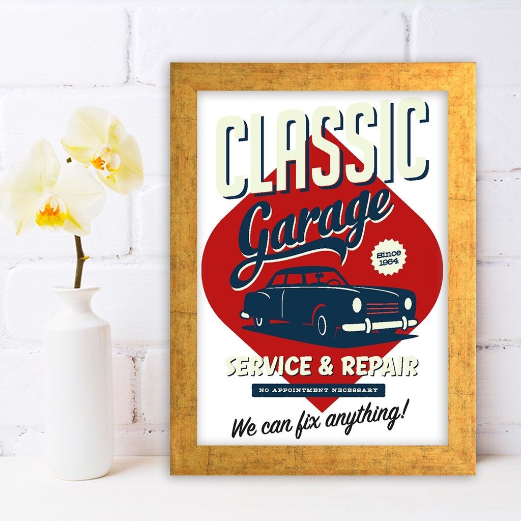 Uokvirena slika Wallity AC1132595232, 24x29 cm