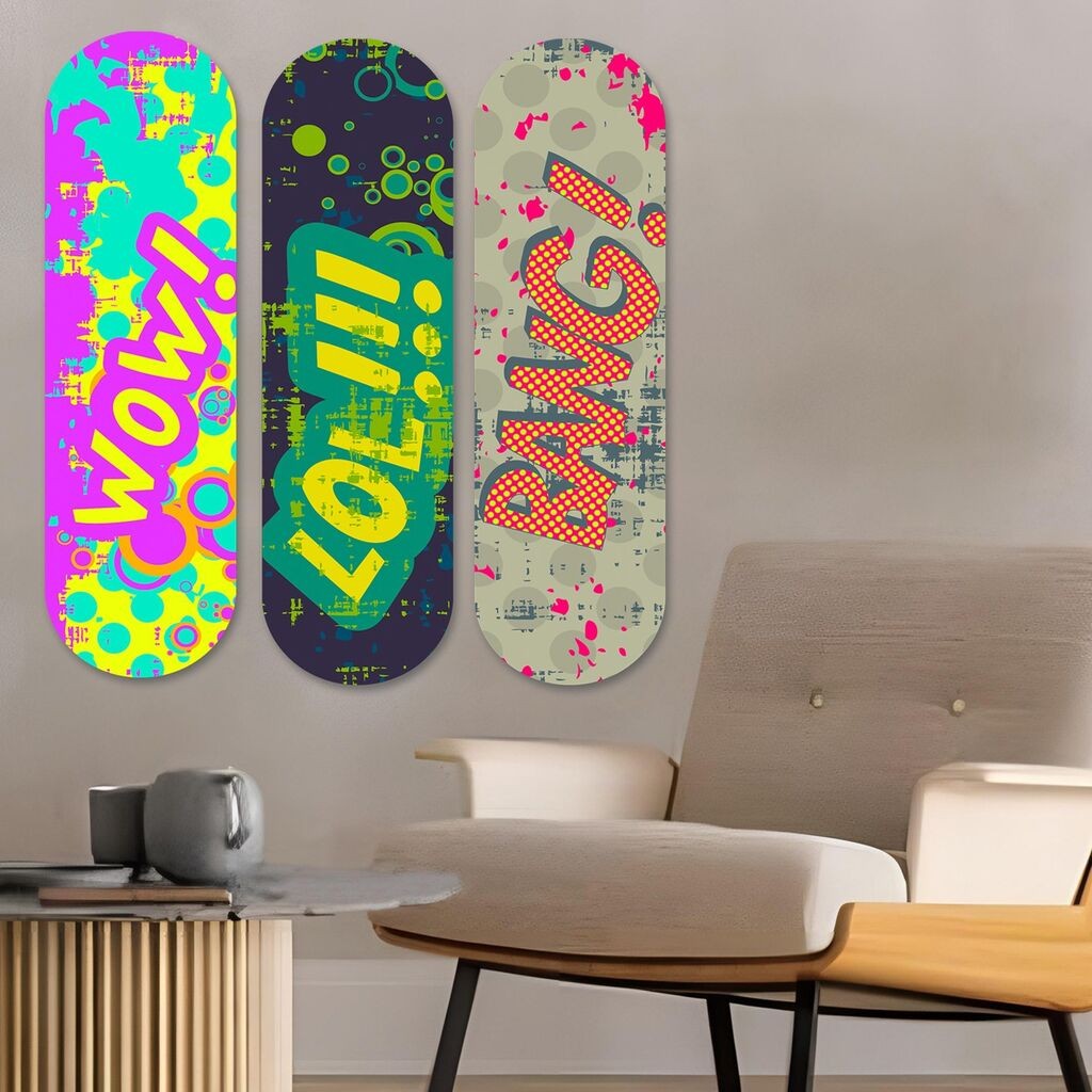 Wallity slika 3KY3816, 70x70 cm, 3 dijela