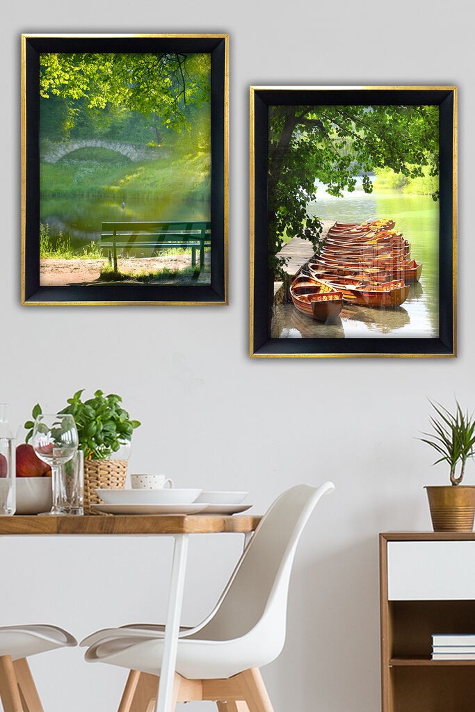 Wallity Uokvirena slika CSAC7436502515552, 35x45 cm, 2 dijela