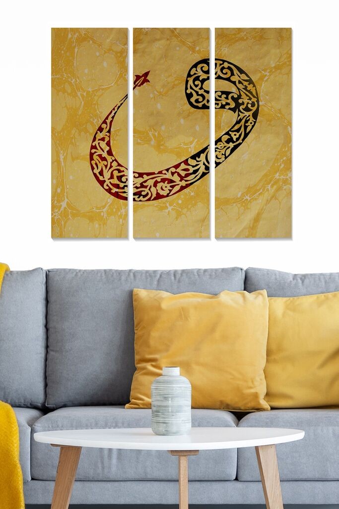 Zidna slika MDFVAV1, 70x50 cm, 3 dijela