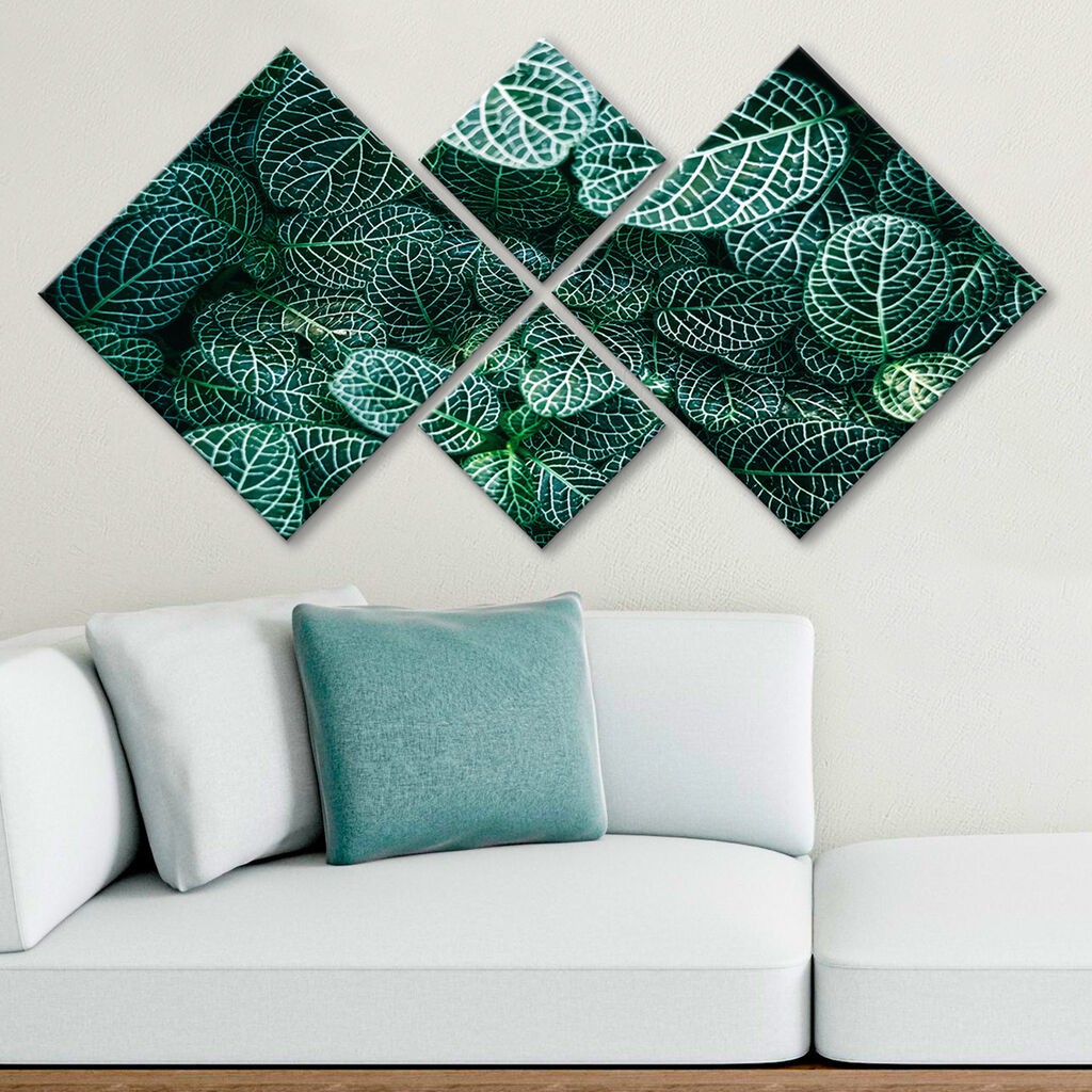 Wallity slika 4MDF3282485, 60x115 cm, 4 dijela