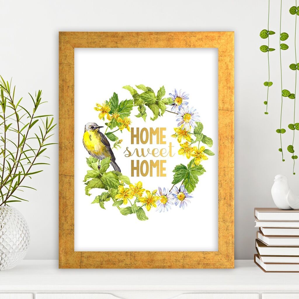 Uokvirena slika Wallity AC247088128, 24x29 cm