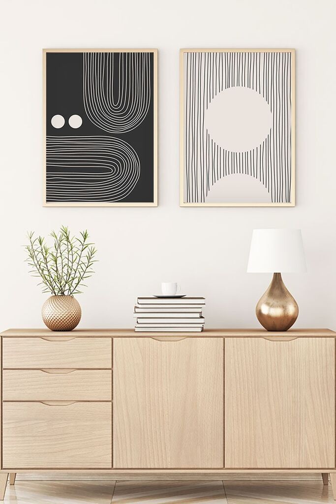 Uramljena slika Wallity Huhu87, 20x30 cm, 2 dijela