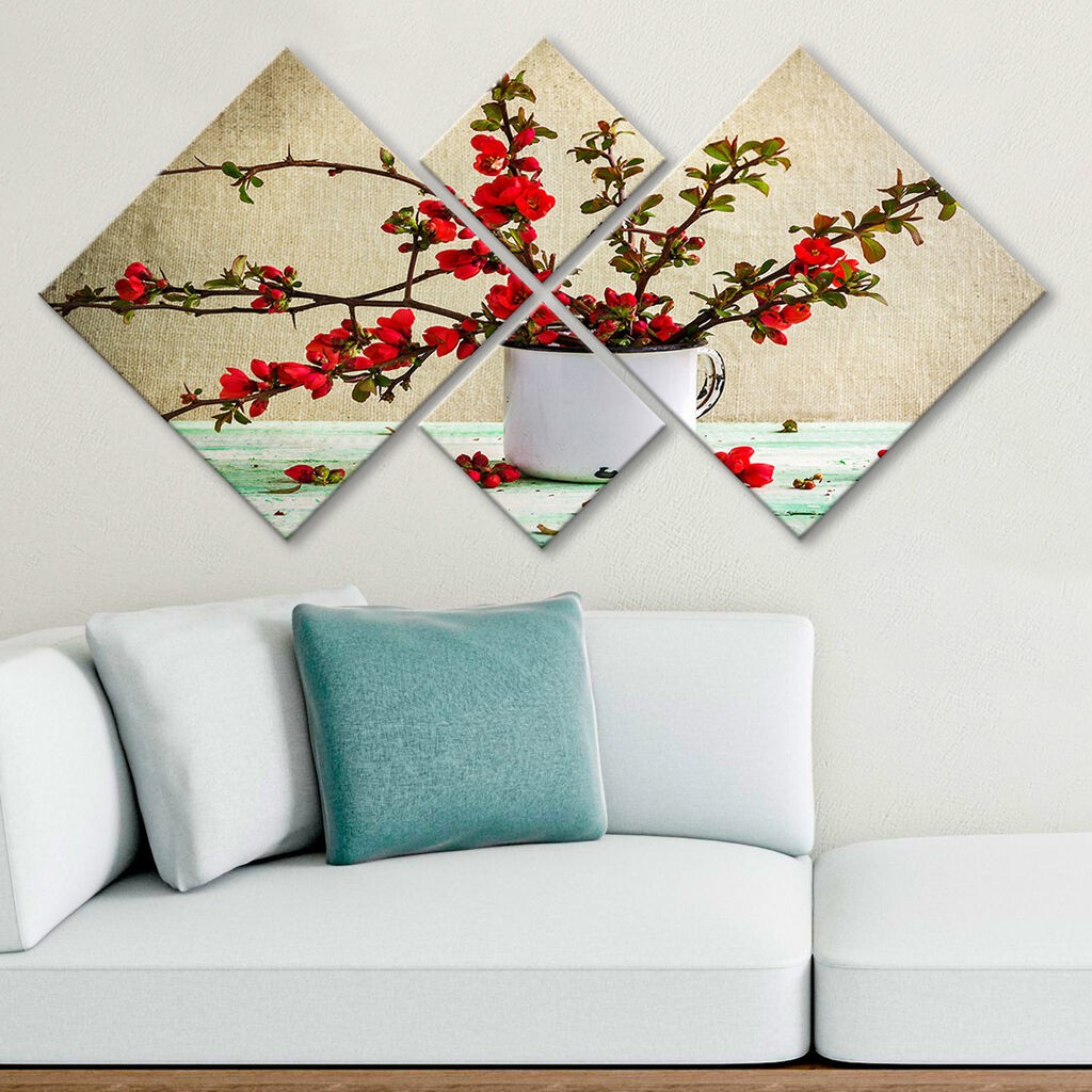 Wallity slika 4MDF280552241, 60x115 cm, 4 dijela