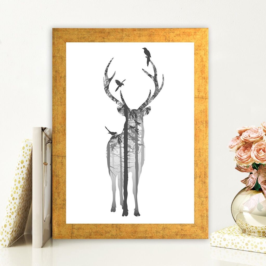 Uokvirena slika Wallity AC151690016, 24x29 cm