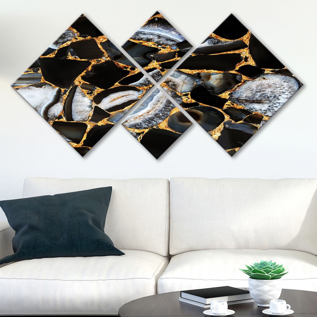 Wallity slika 4MDF1096423568, 60x115 cm, 4 dijela