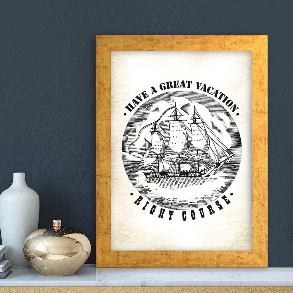 Uokvirena slika Wallity AC10348555962, 24x29 cm