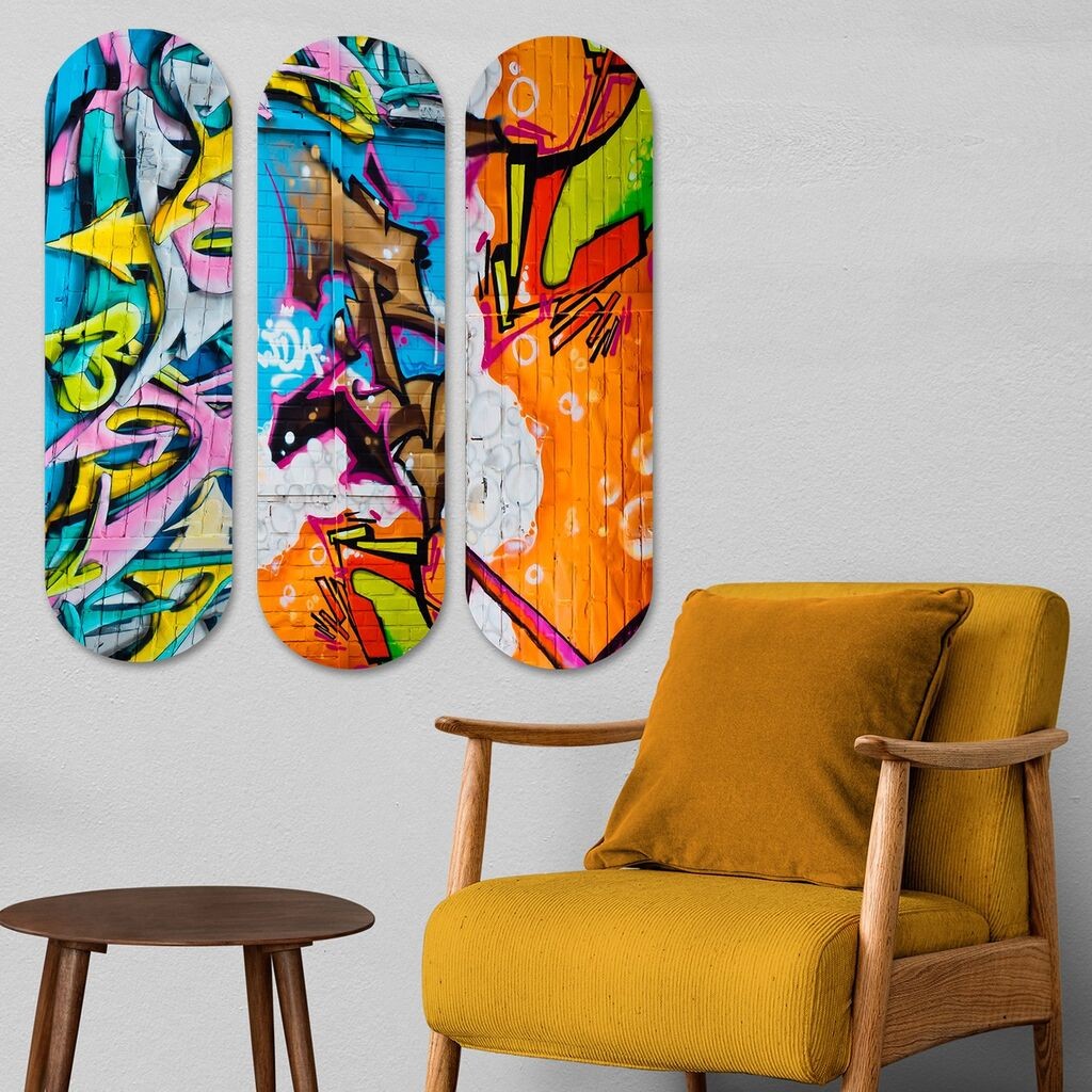 Wallity slika 3KY3808, 70x70 cm, 3 dijela