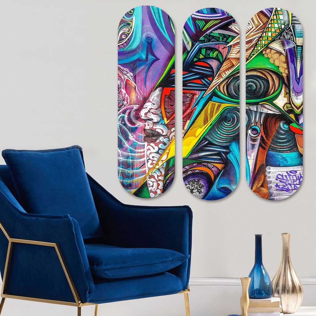 Wallity slika 3KY3811, 70x70 cm, 3 dijela