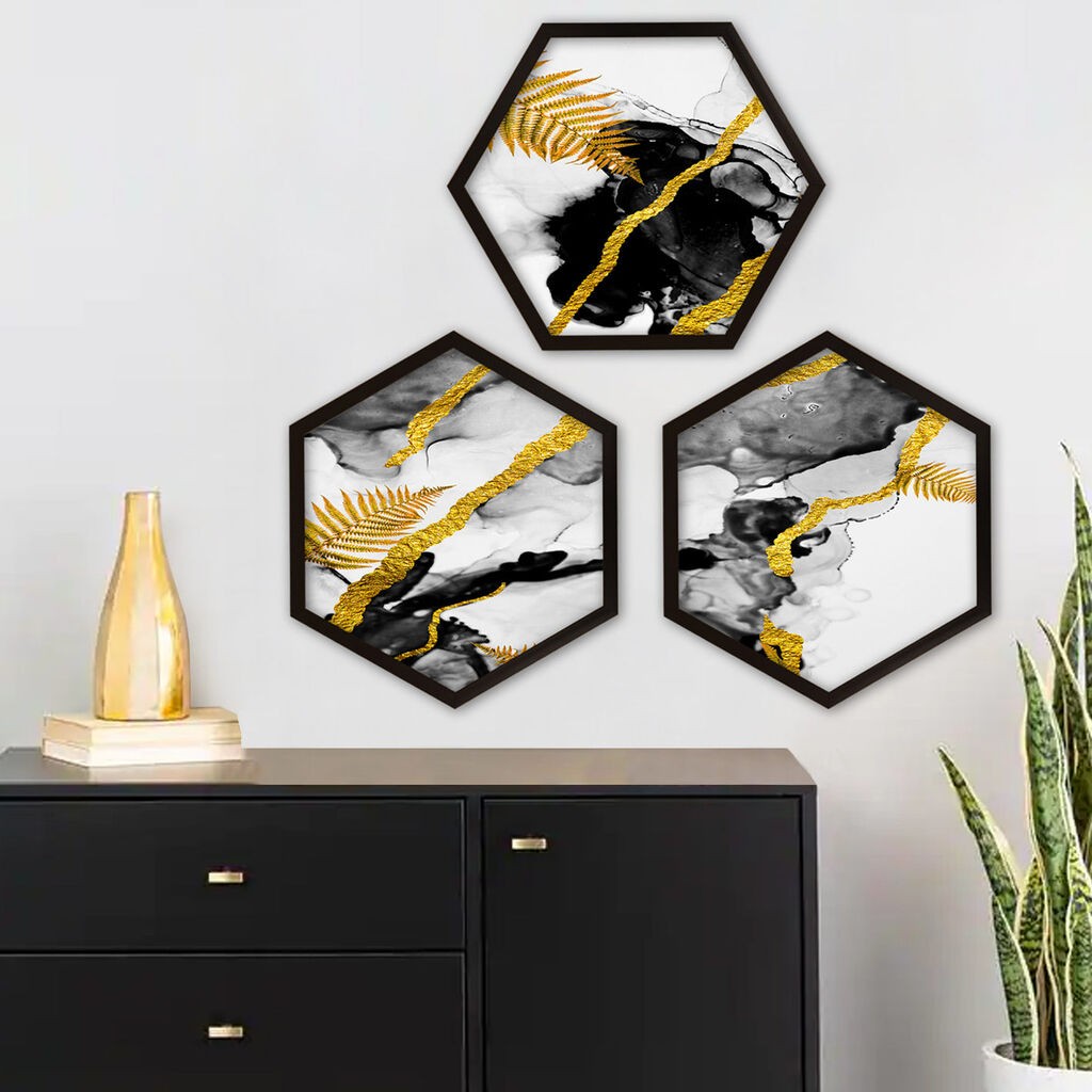 Wallity Uokvirena slika 6GEN1281007012, 35x35 cm, 3 dijela