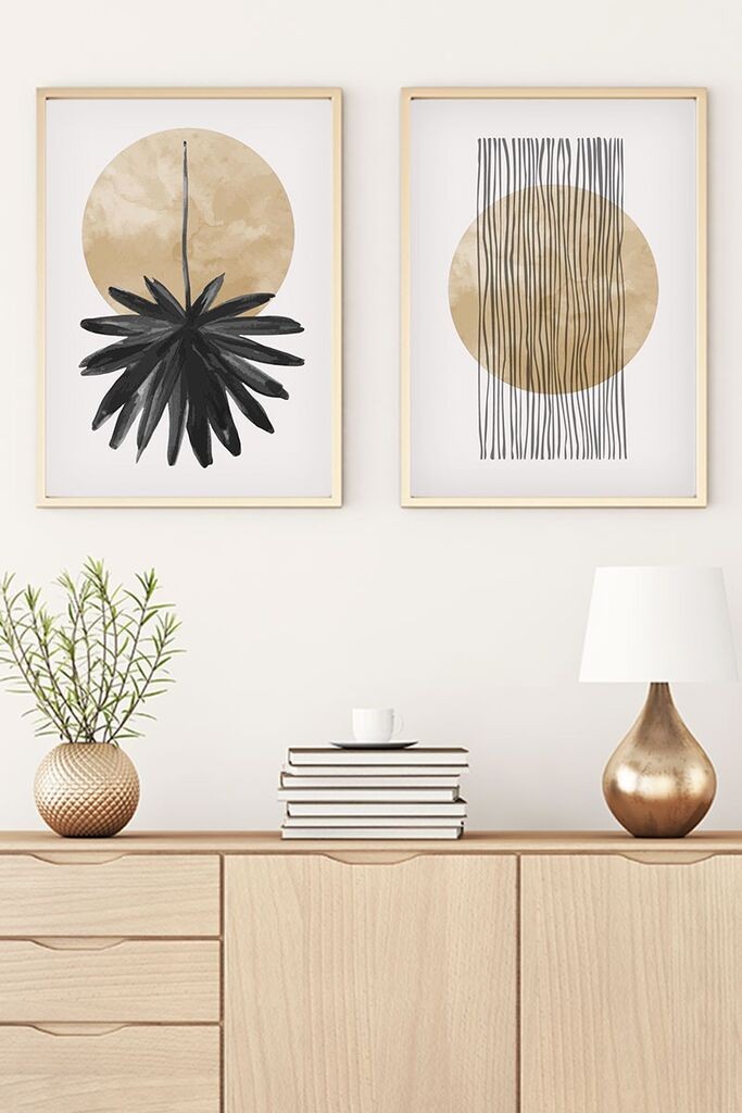 Uramljena slika Wallity Huhu52, 30x40 cm, 2 dijela