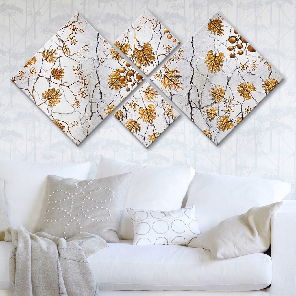 Wallity slika 4MDF1220574133, 60x115 cm, 4 dijela