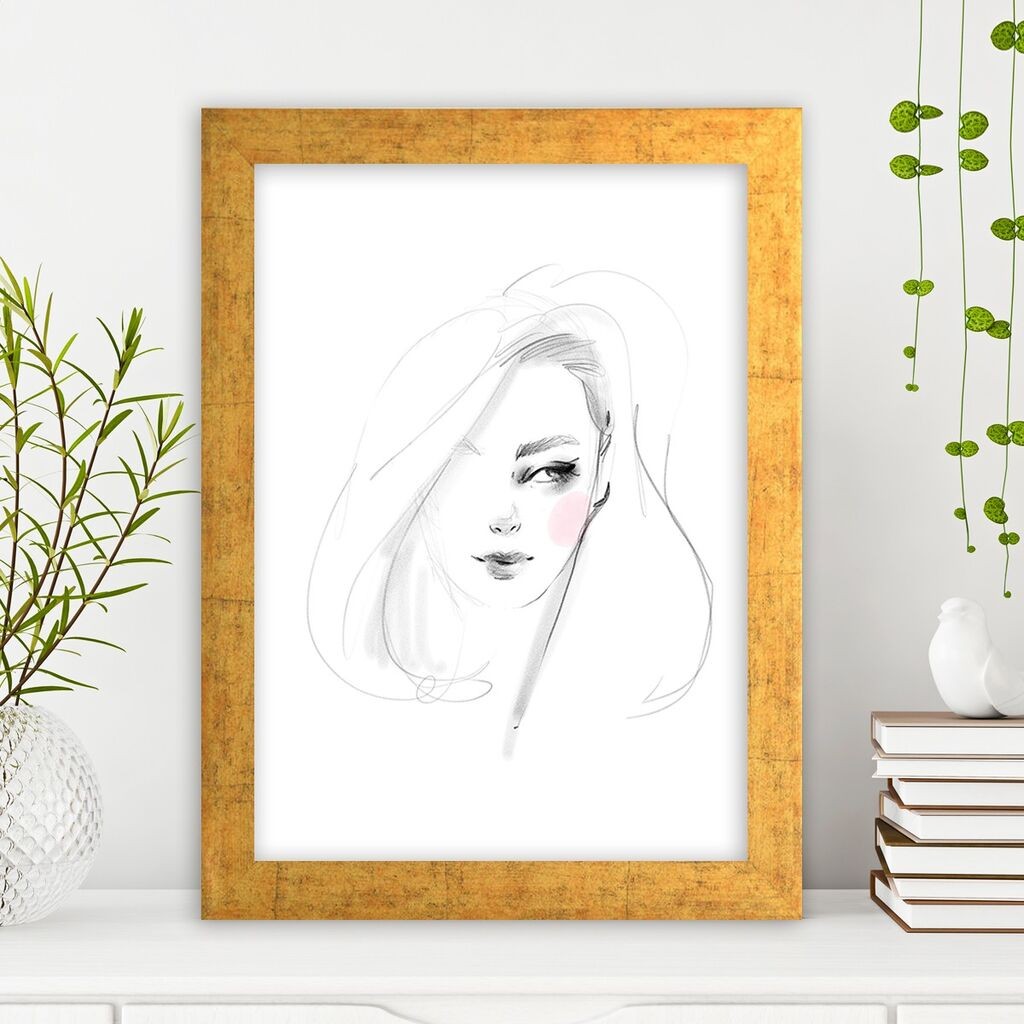 Uokvirena slika Wallity AC1018001968, 24x29 cm