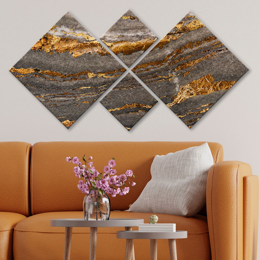 Wallity slika 4MDF2524484, 60x115 cm, 4 dijela