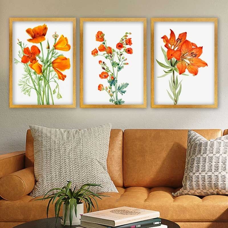 Wallity Uokvirena slika 3AC_12613512_3545, 35x45 cm, 3 dijela