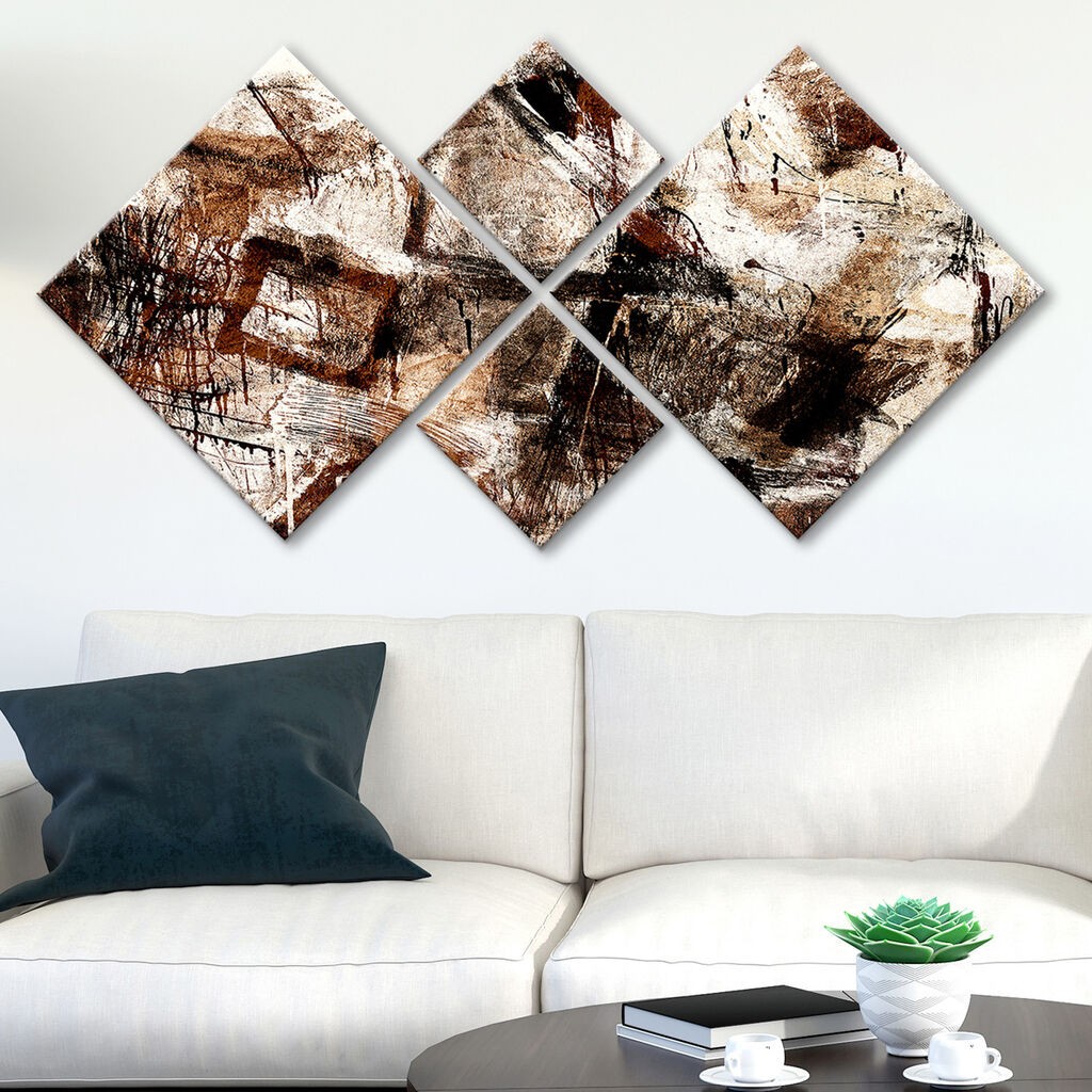 Wallity slika 4MDF3332230, 60x115 cm, 4 dijela