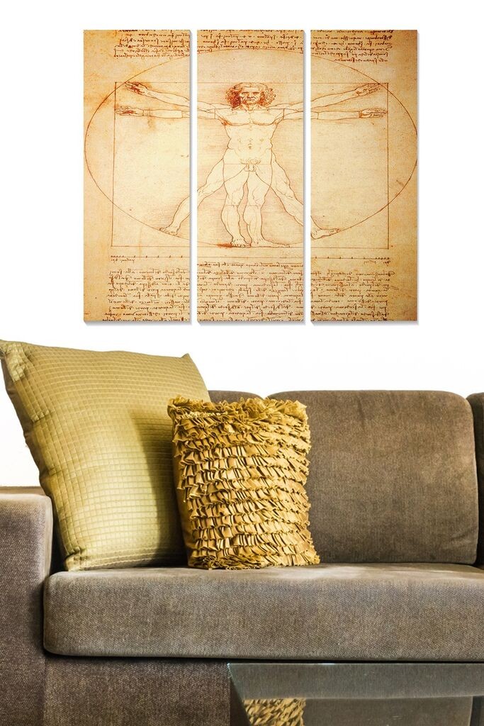 Wallity slika MDF10262981, 70x50 cm, 3 dijela