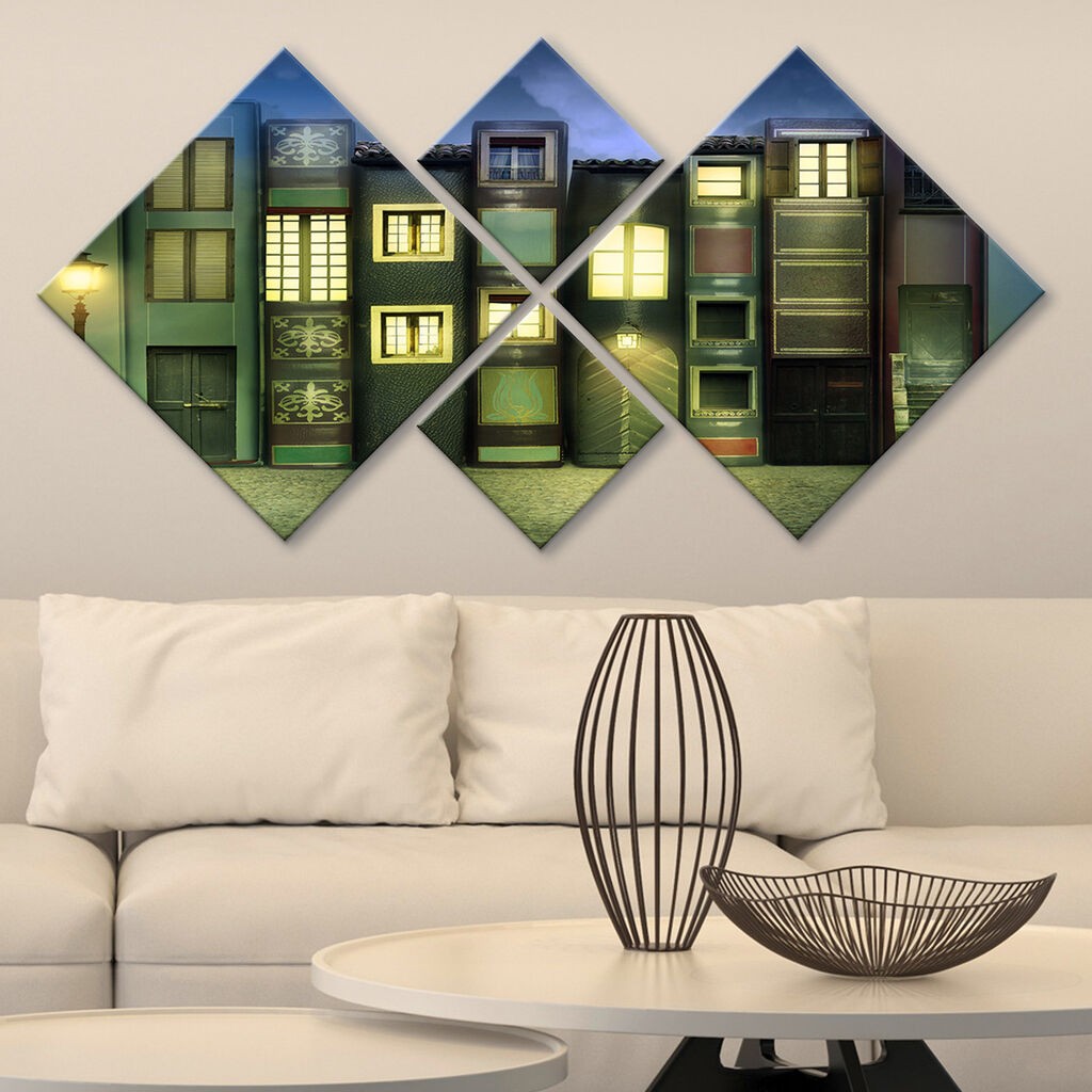 Wallity slika 4MDF45466113, 60x115 cm, 4 dijela