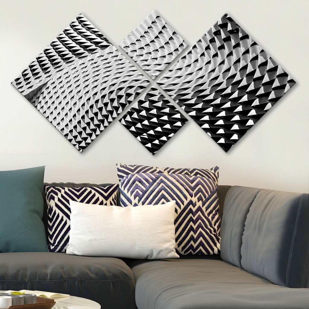 Wallity slika 4MDF30803305670, 60x115 cm, 4 dijela