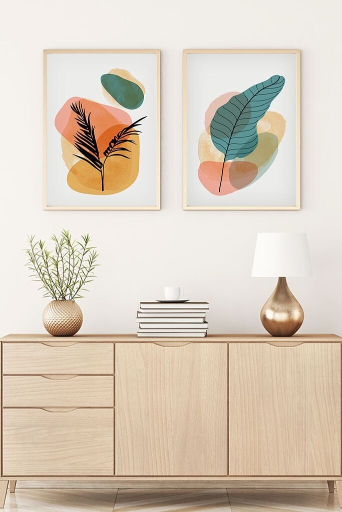 Uramljena slika Wallity Huhu65, 30x40 cm, 2 dijela